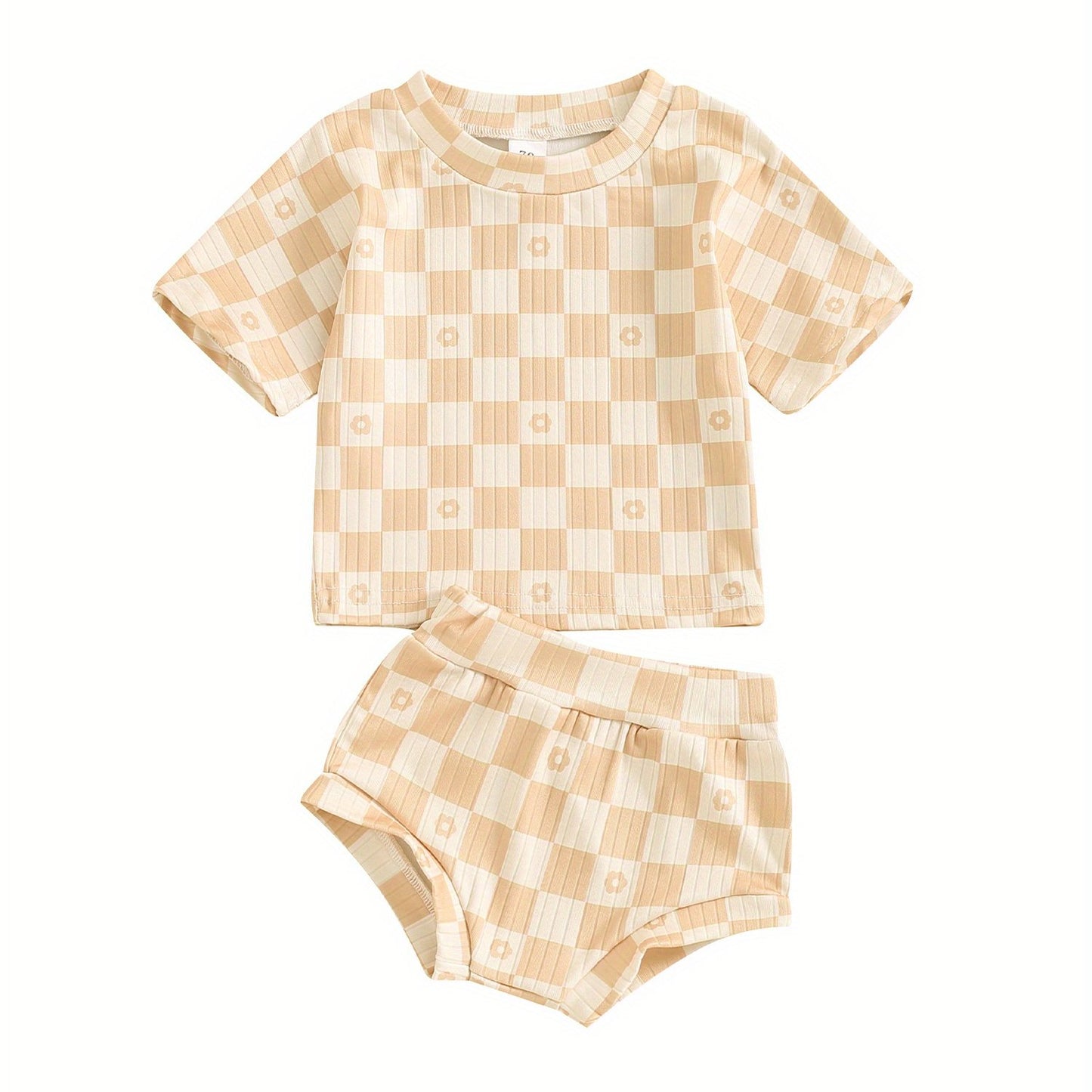 2 Piece Summer Checkerboard Set