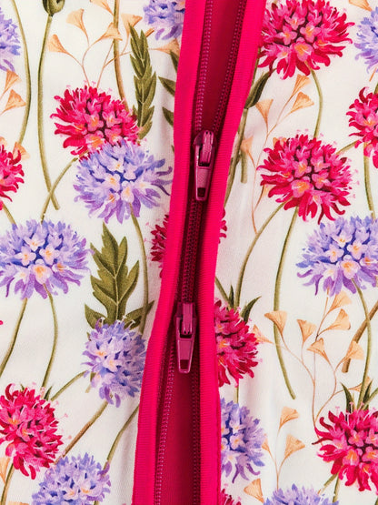 Combinaison zippée à manches courtes Flora &amp; Fauna