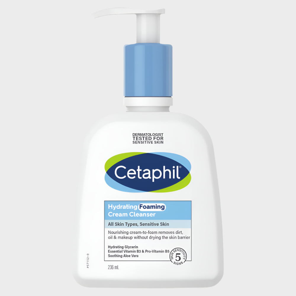 Cetaphil Hydrating Foaming Cream Cleanser 236Ml