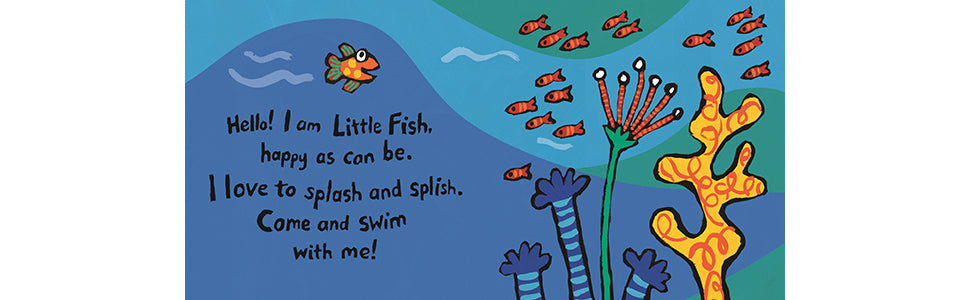 Swim with Little Fish! Bath Book