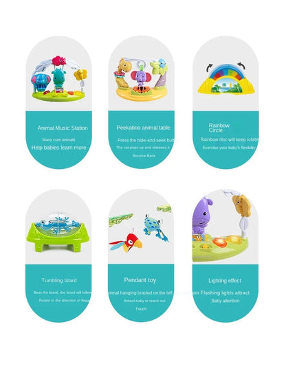 Bouncer Palm Paradise Activity Center with Music