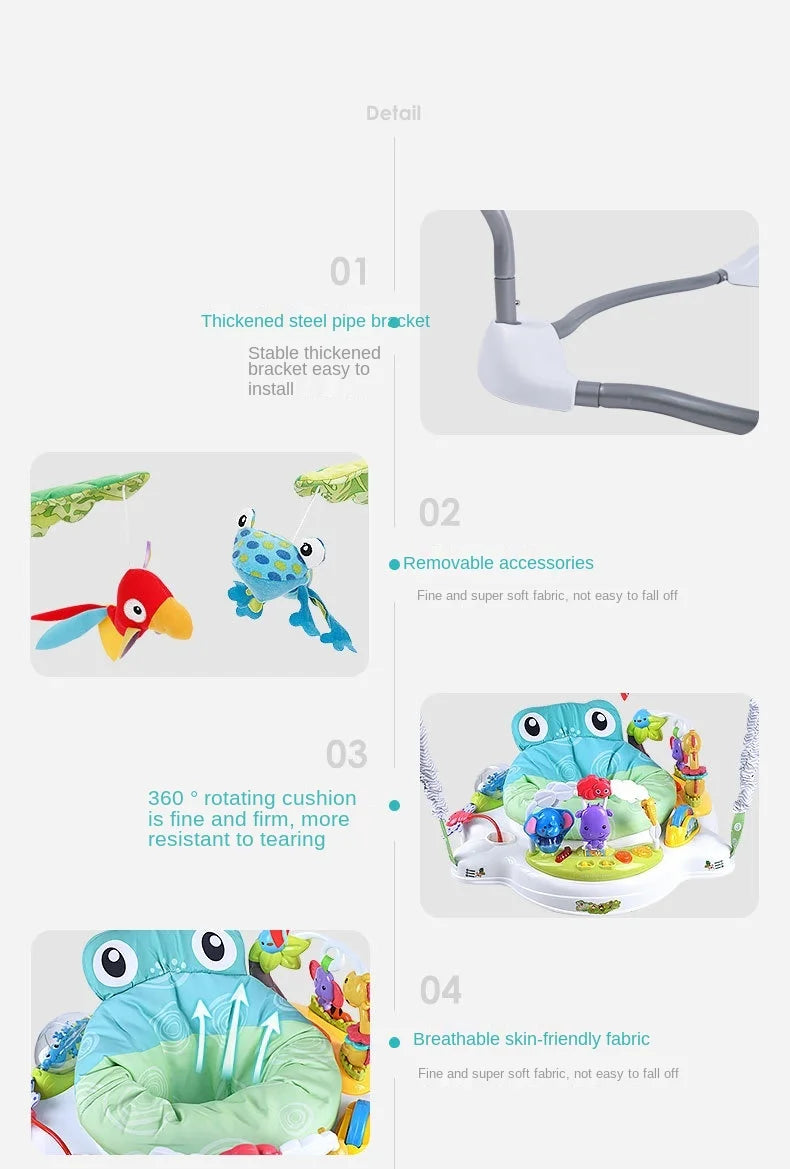 Bouncer Palm Paradise Activity Center with Music