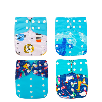 4 Pack Reusable Diaper